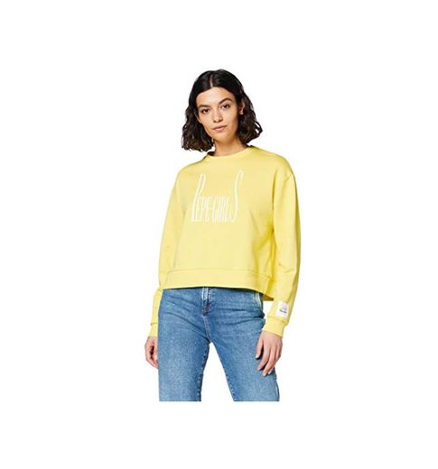 Pepe Jeans Grace Sudadera, Amarillo