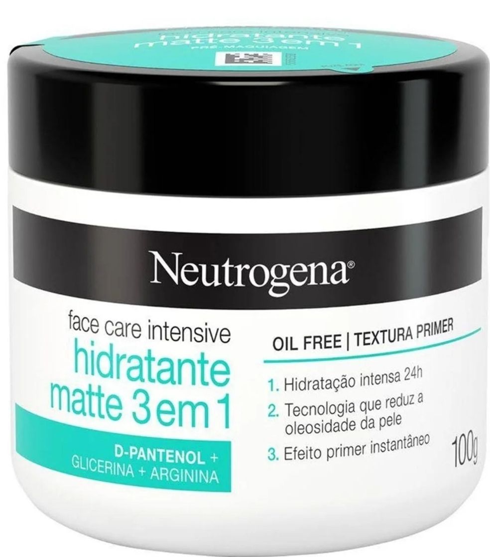 Productos Creme Facial Neutrogena Face Care Intensive Hidratante Matte 3