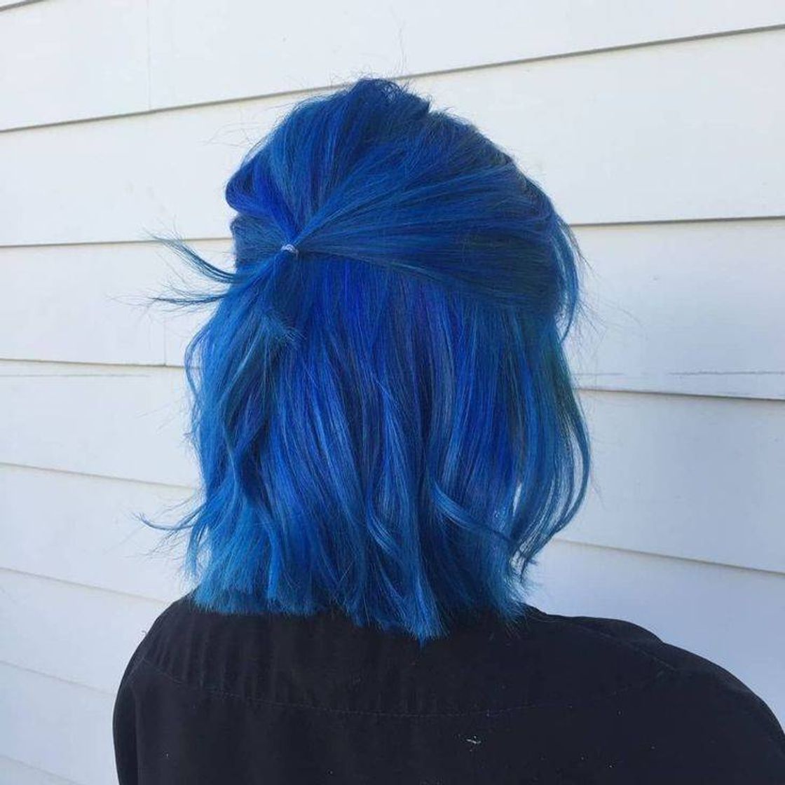 Moda Cabelo azul escuro💙