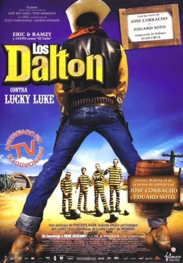 Película Los Dalton contra Lucky Luke