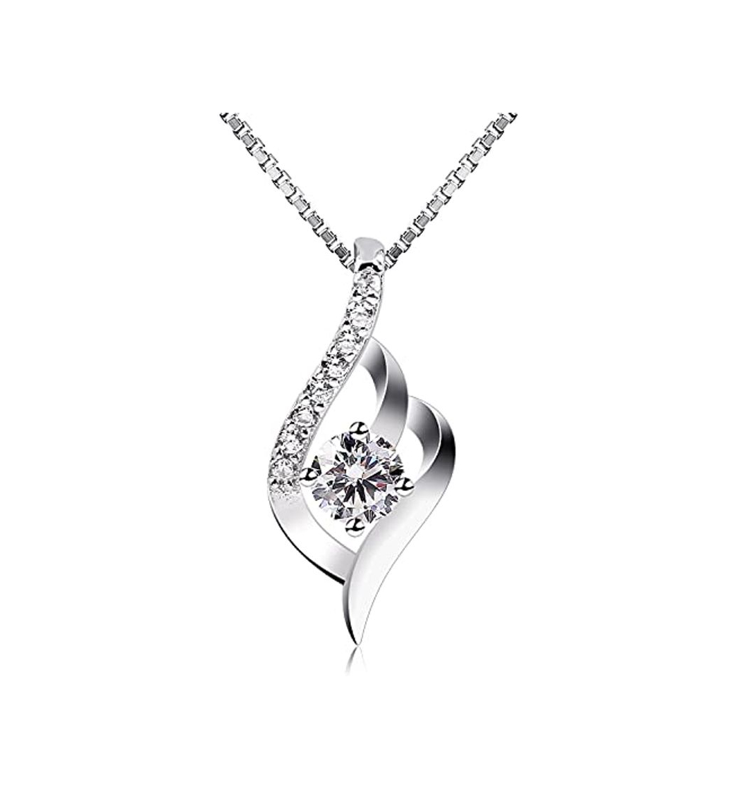 Social B.Catcher Collar Mujer Plata de Ley 925 ''Eres la luz de mis