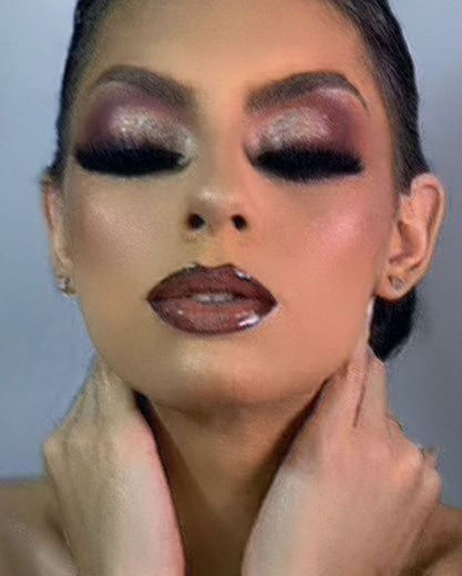 Social 18 Colores Paleta de Sombra de Ojos Mate y Brillo