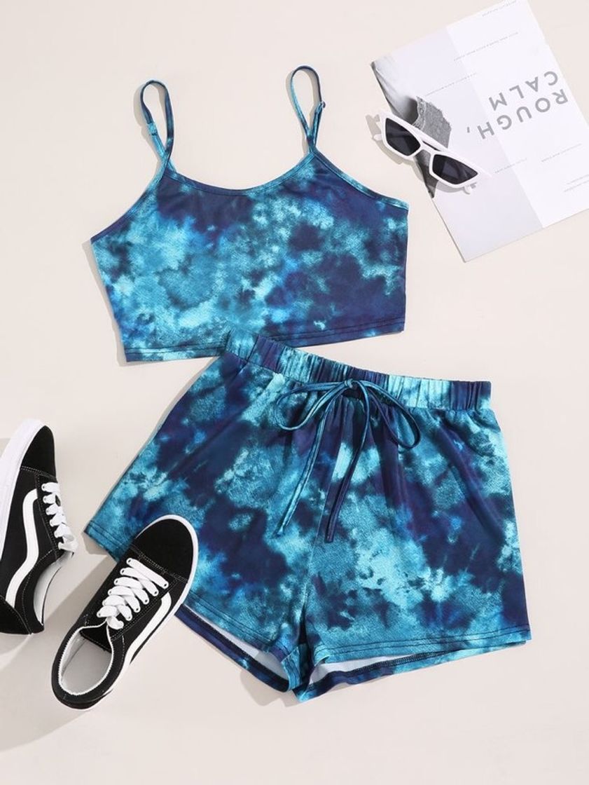 Fashion Tie dye blue 