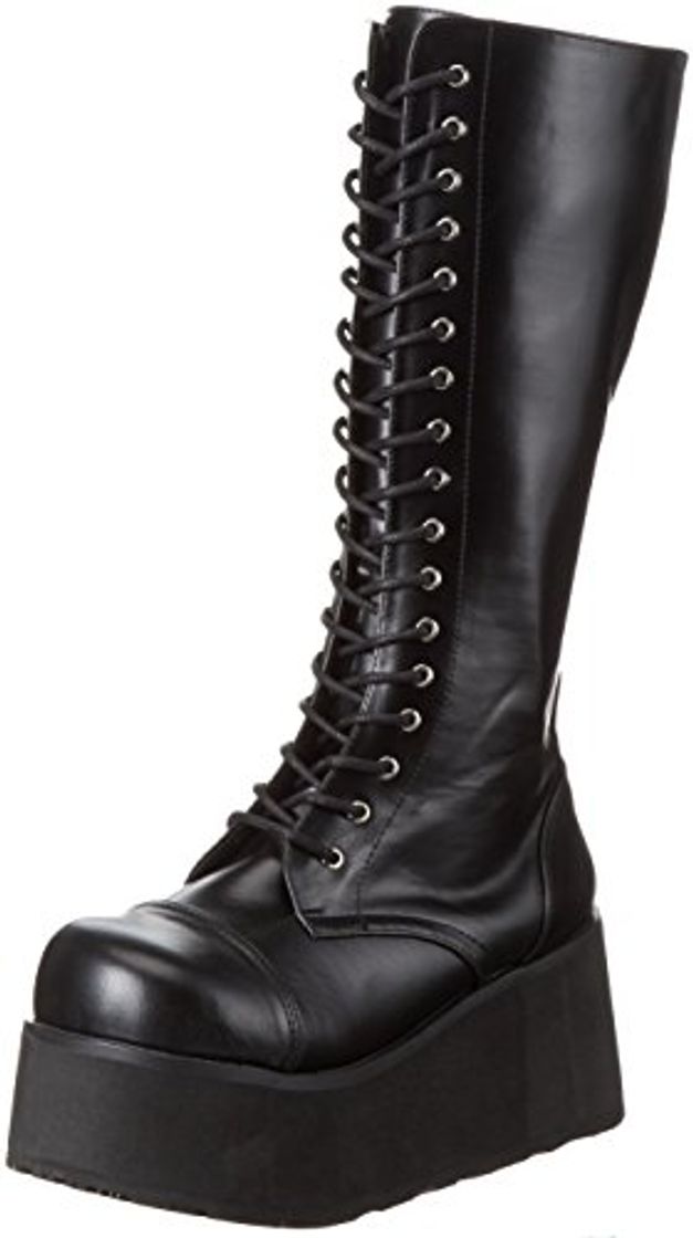 Social Demonia Demonia Trashville-502 - botas con forro cálido de caña media y