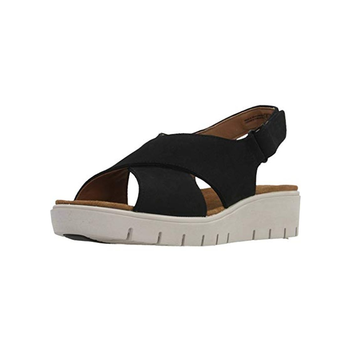 Moda Clarks Un Karely Sun, Chanclas Sandalias Flip-Flop, Negro