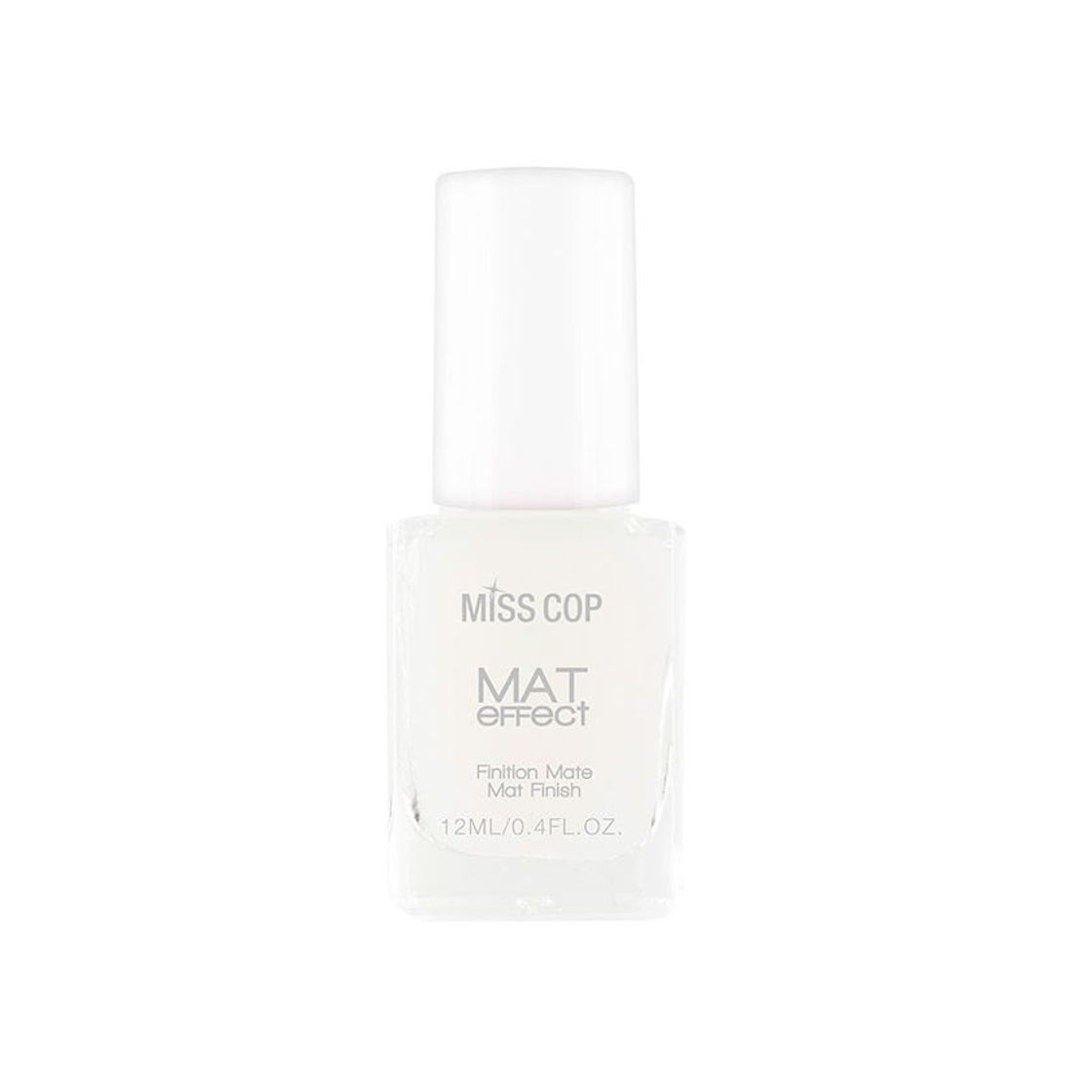 Social Top Coat Effet Mat MISS COP Esmalte de uñas con acabado mate