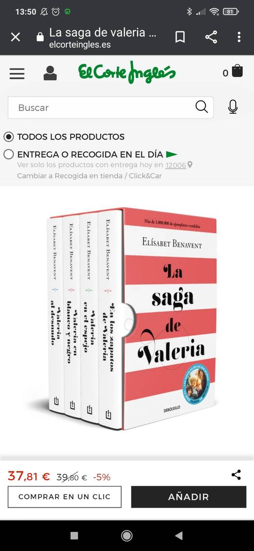 Book La saga de valeria: En los zapatos de valeria