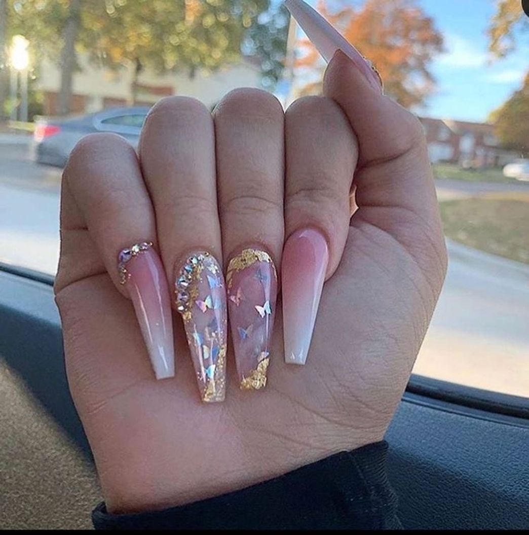 Fashion Unhas acrílicas encapsuladas 😍