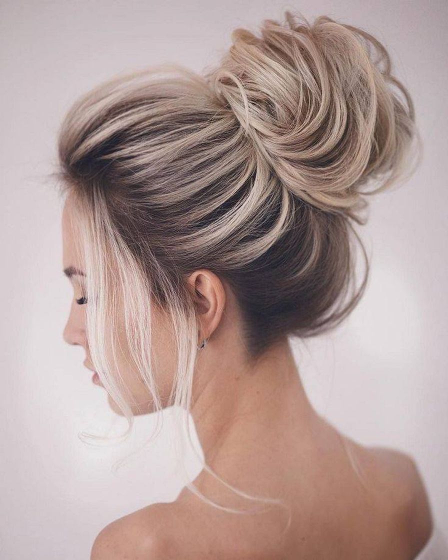 Moda Penteado para festa de casamento |coque 