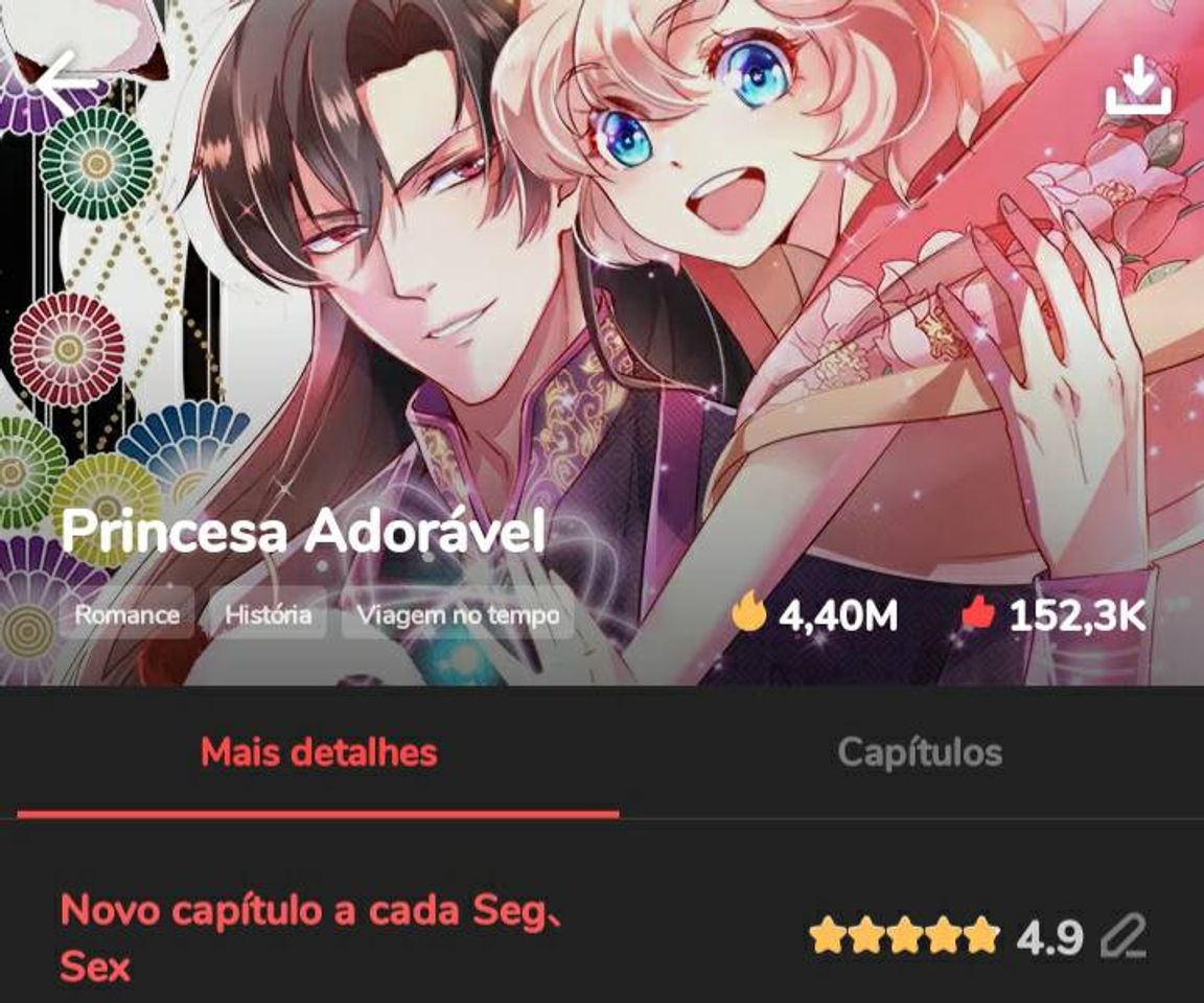 Moda Princesa Adorável