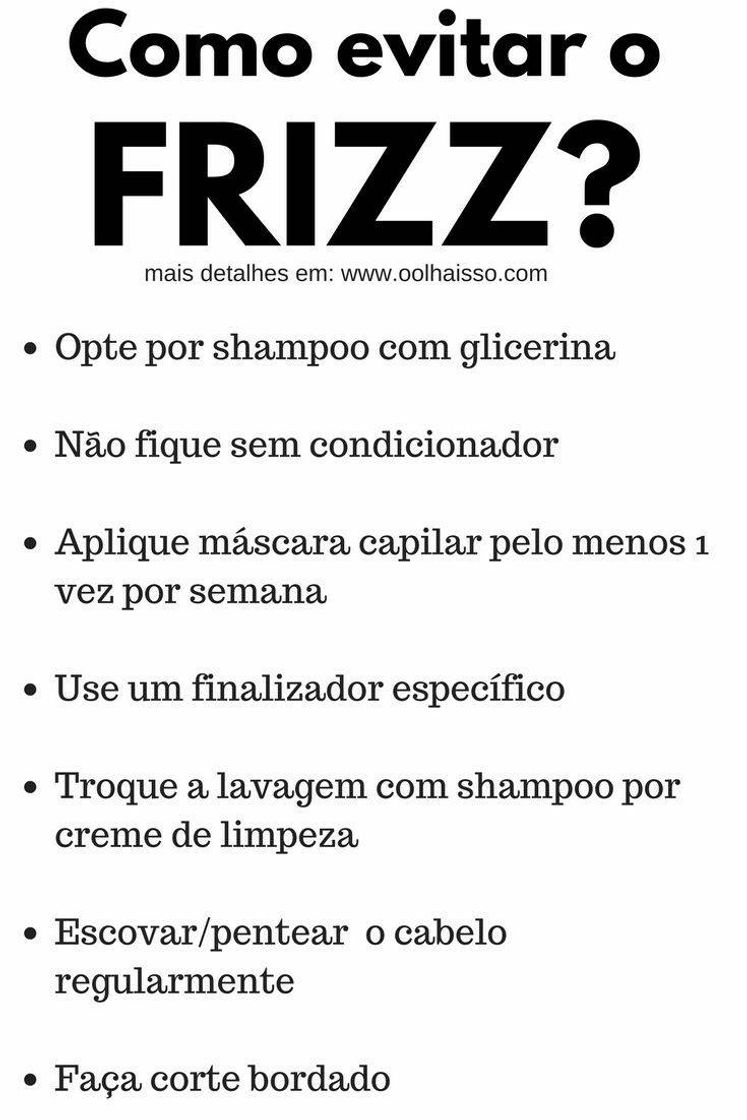 Moda Como evitar o Fizz do cabelo