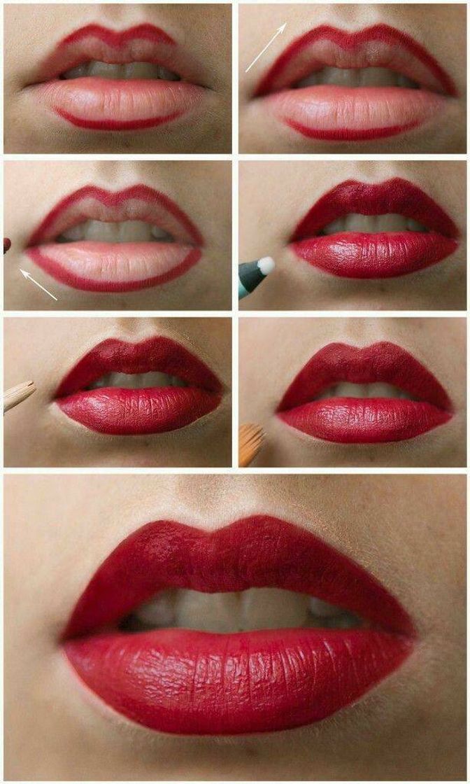 Moda Passo a passo para não borrar no batom matte👄