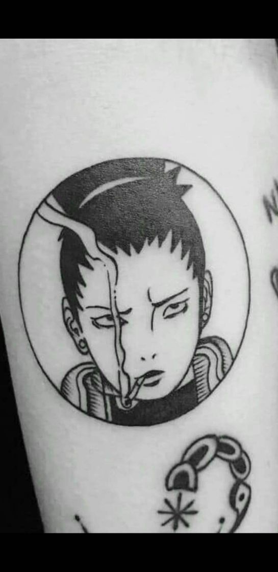 Moda Shikamaru smoking