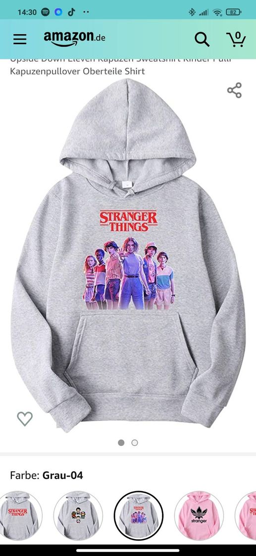 Producto Moletom de stranger things