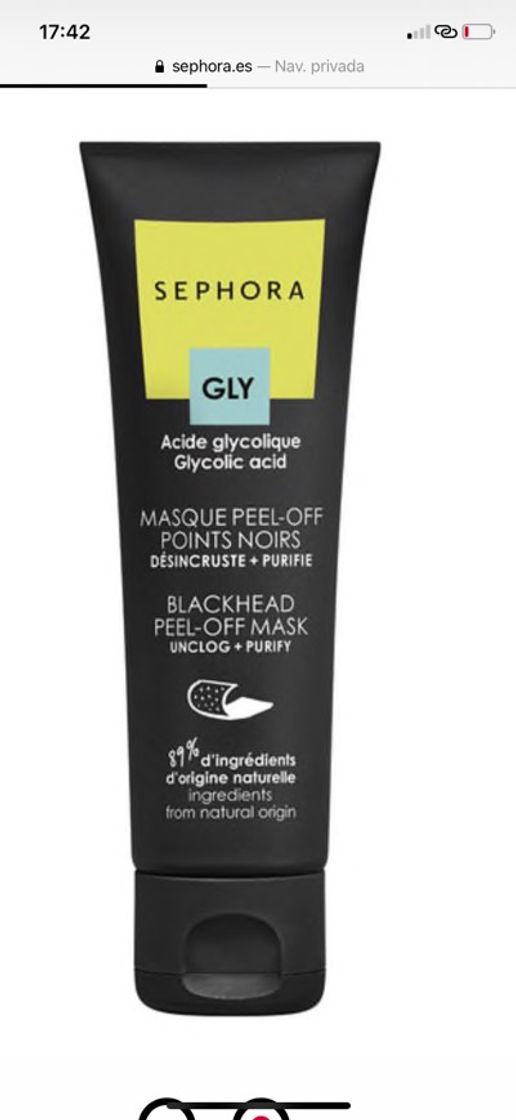 Social Mascarilla peel-off anti puntos negros - Mascarilla facial peel-off of ...