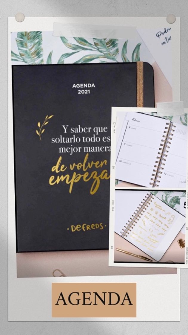 Productos Agenda 📃