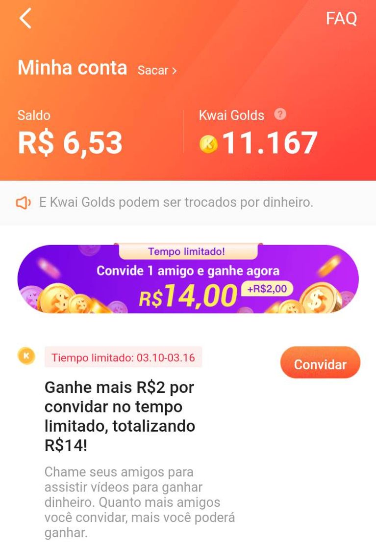 Moda App para ganhar dinheiro fácil