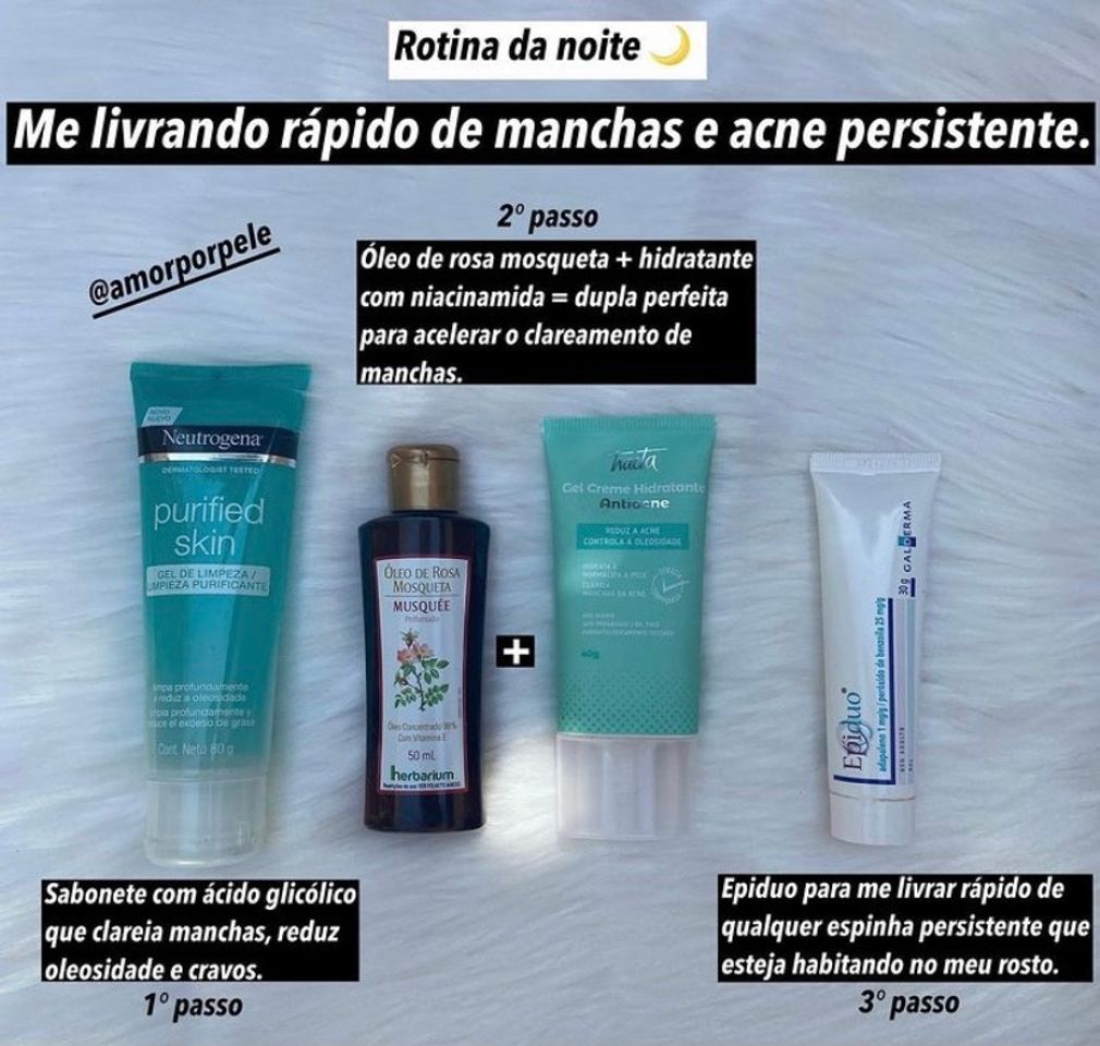 Product Rotina da noite