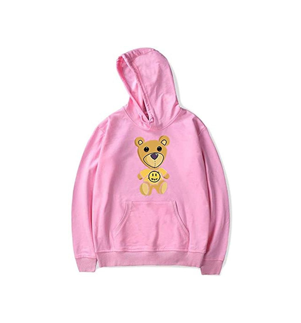 Moda JINBAOYA 2020 Nueva Justin Bieber Drew House Oso de Peluche Imprimir con Capucha de Hombres y Mujeres Harajuku Pullover Unisex Ropa de Deporte