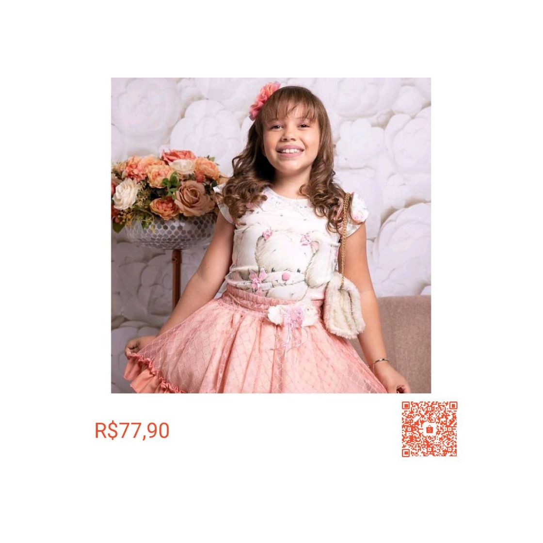 Fashion Conjunto infantil shopee