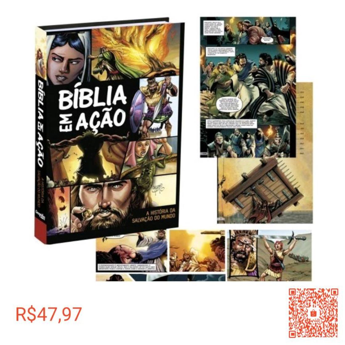 Book Bíblia em quadrinhos