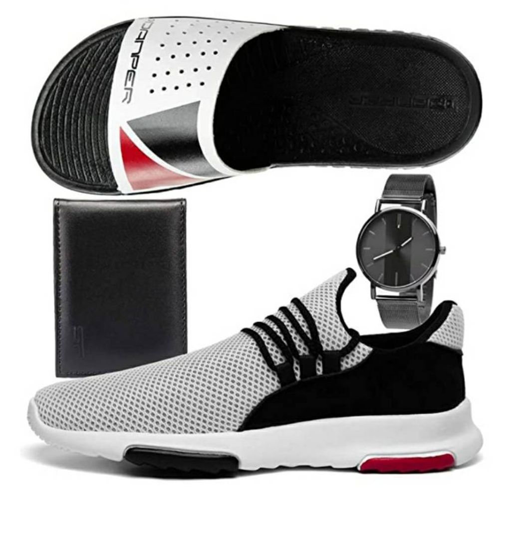 Fashion Kit Tênis Sneaker Leve Masculino 