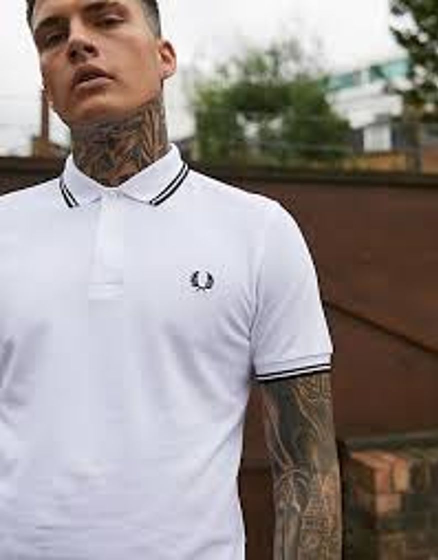 Fashion Polo bianco fred Perry