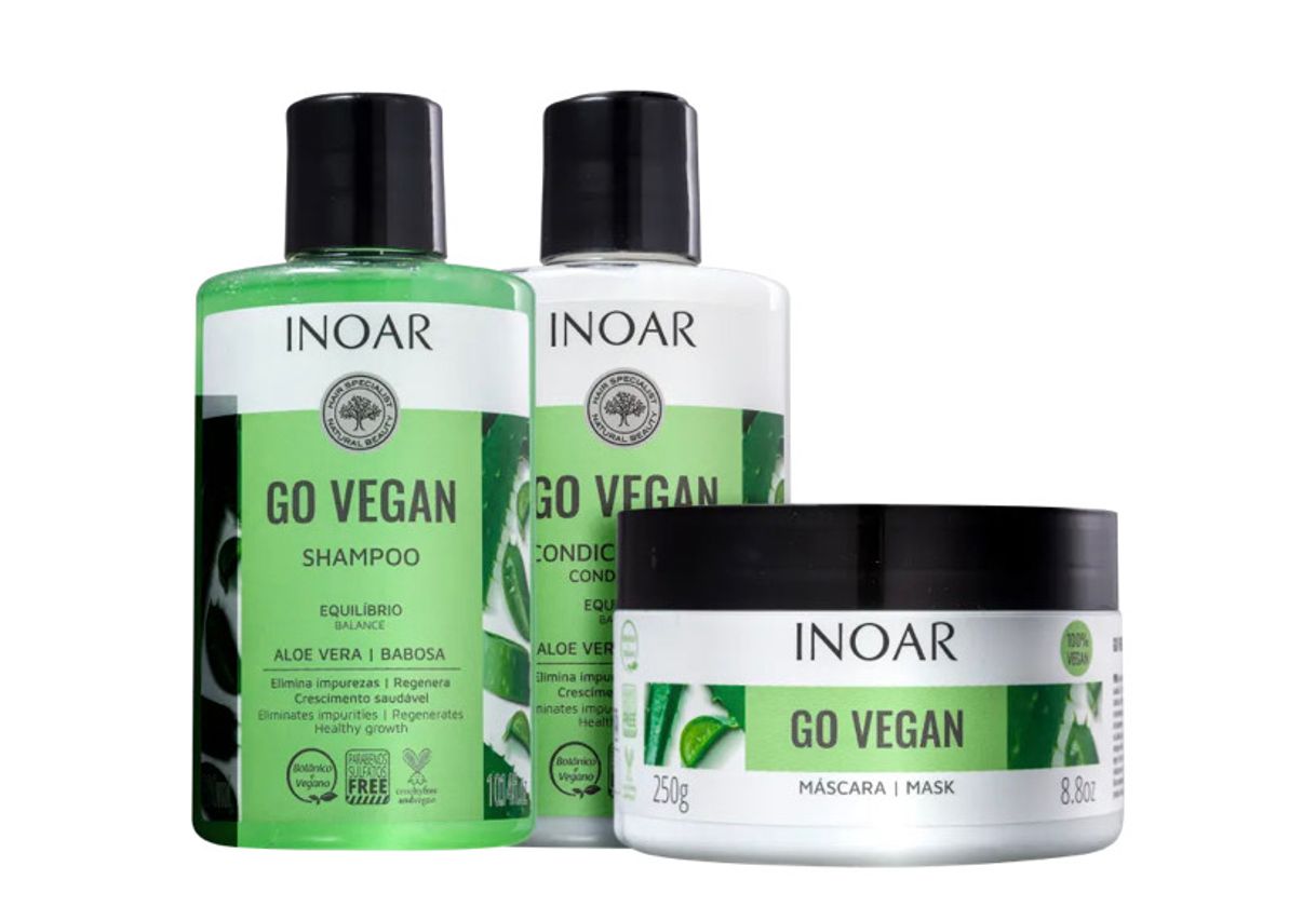 Moda Kit Inoar Go Vegan Babosa 