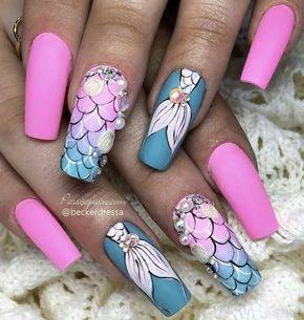Social Unhas de sereia