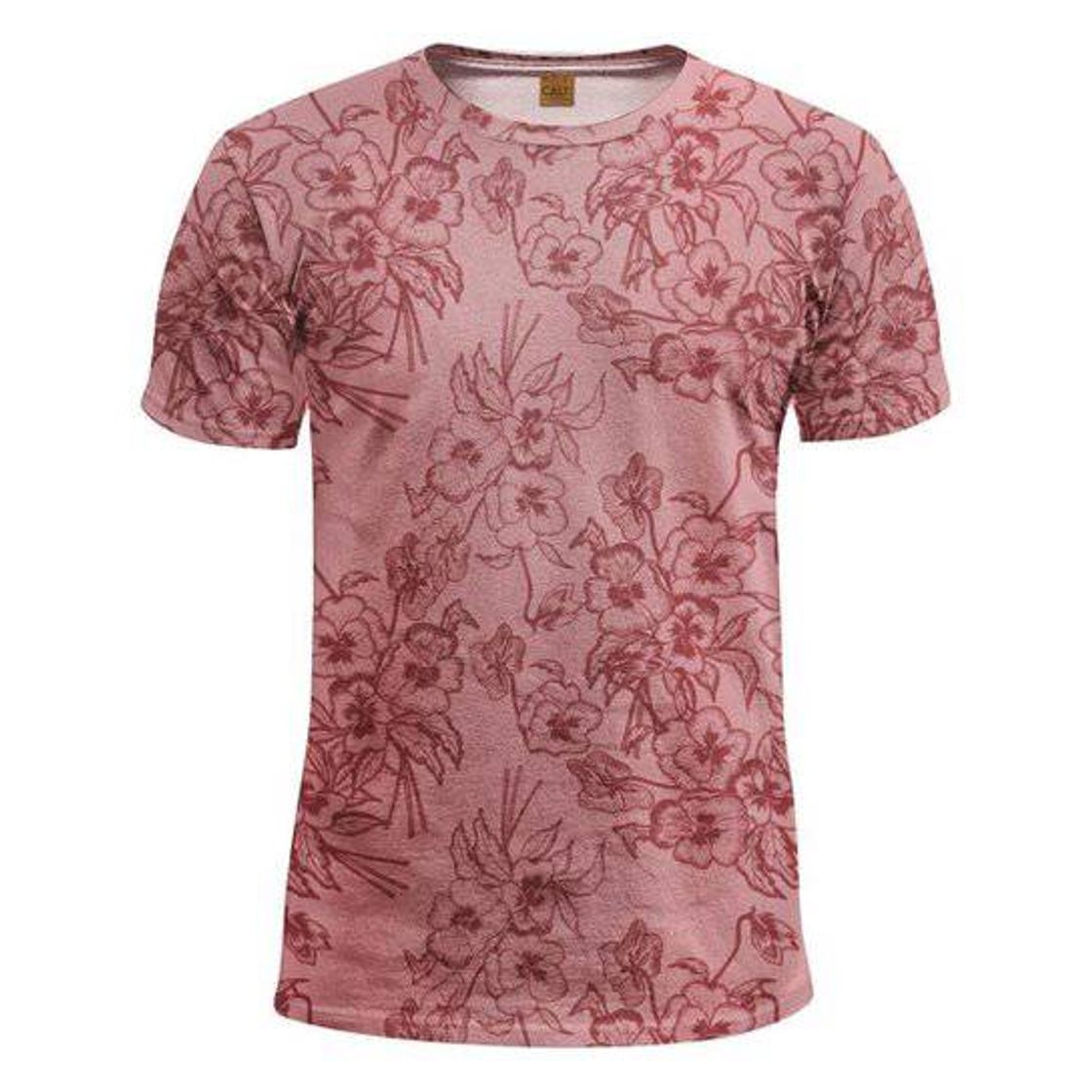 Moda Camiseta Rosa 