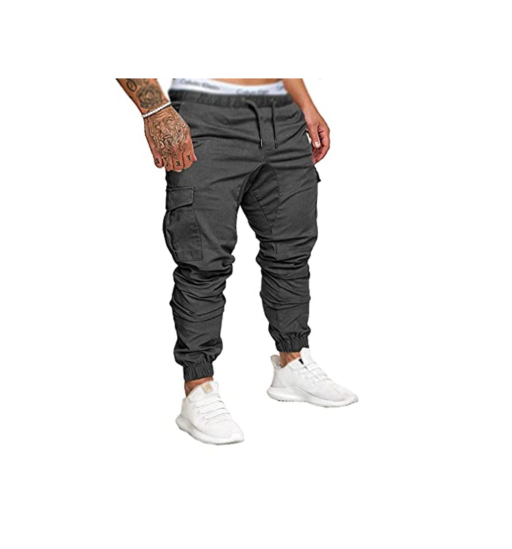 Moda SOMTHRON - Pantalones cortos de deporte para hombre