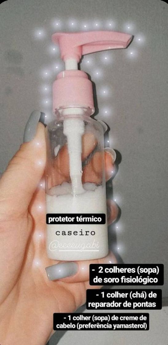 Moda Protetor térmico caseiro 