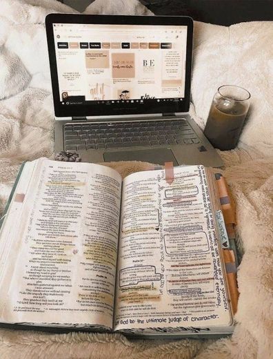 Bible and coffe