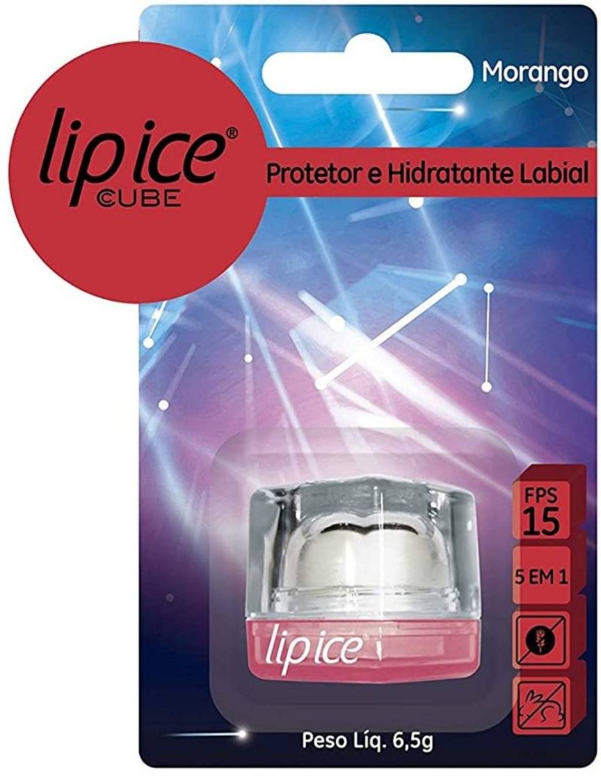 Product Lip Ice Cube Protetor Labial Morango FPS15