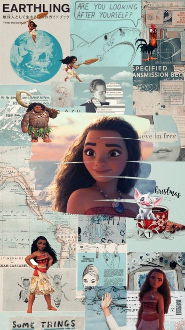 Fashion Plano de fundo Moana