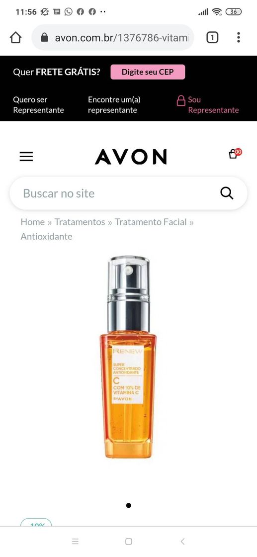 Fashion Vitamina C Renew - Avon ✨