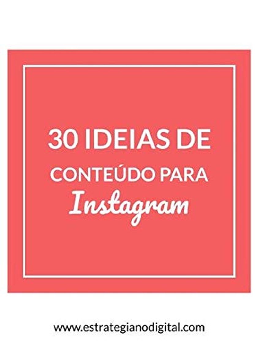 Productos 30 Ideias de Conteúdo Para Instagram: Para Pequenos Negócios