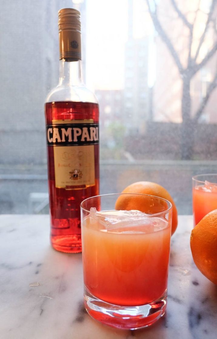 Fashion Cocktail Campari Orange 