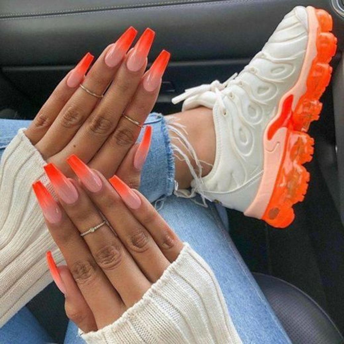 Moda Orange nails🧡