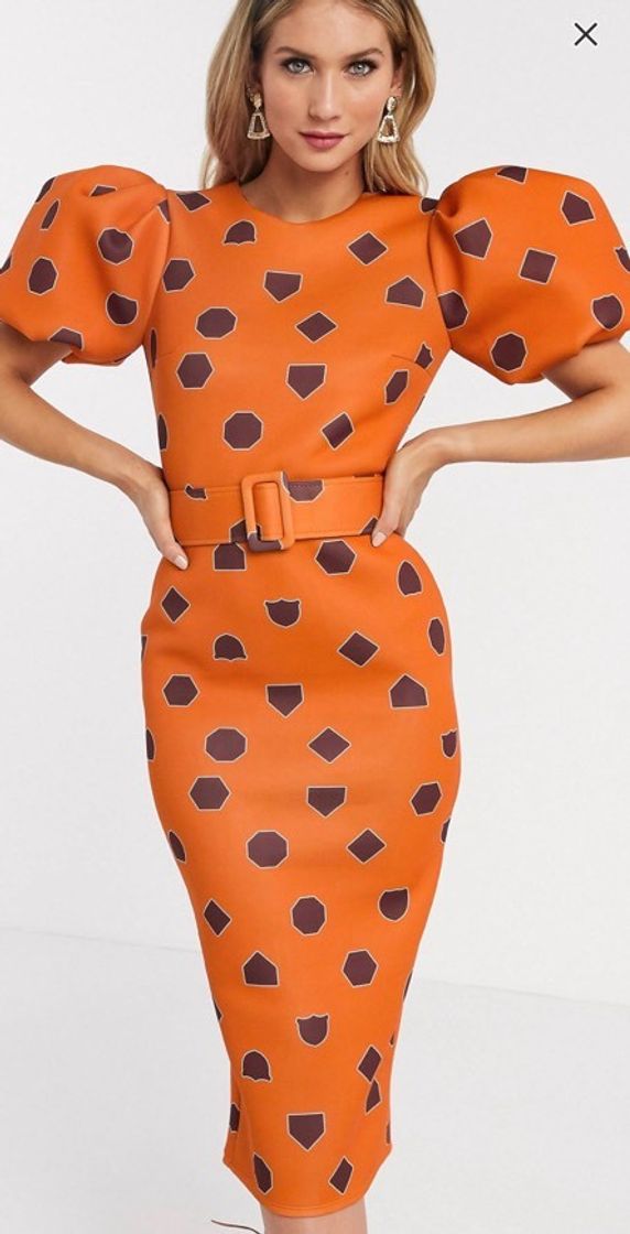 Products Orange dress ASOS 