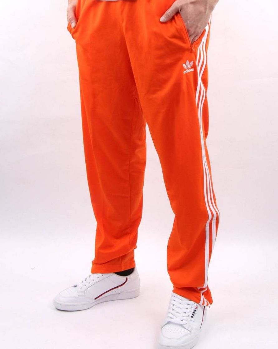 Fashion Orange Adidas Track Pants