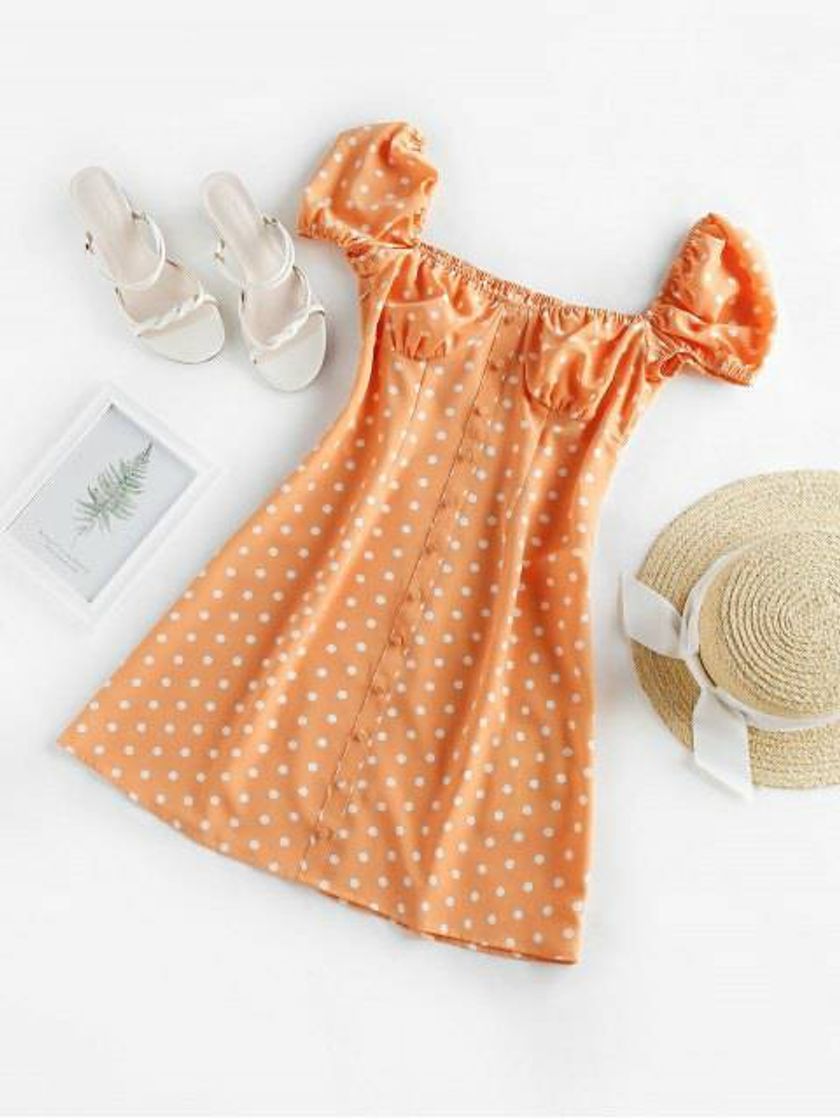 Productos Vestido laranja 