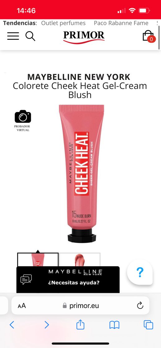 Beauty MAYBELLINE NEW YORK  Colorete Cheek Heat Gel