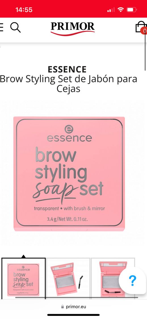 Beauty ESSENCE  Brow Styling Set de Jabón para Cejas