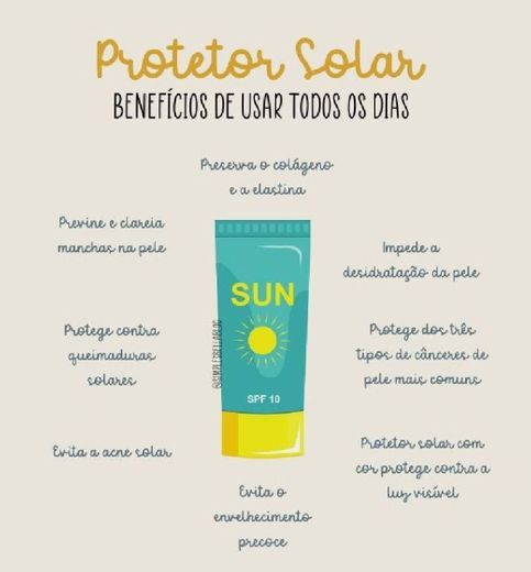 benefícios de usar protetor solar todos os dias 