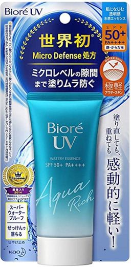 Kao Biore UV Aqua Rich Watery Essence Sunscreen SPF50+ PA++++ 85g