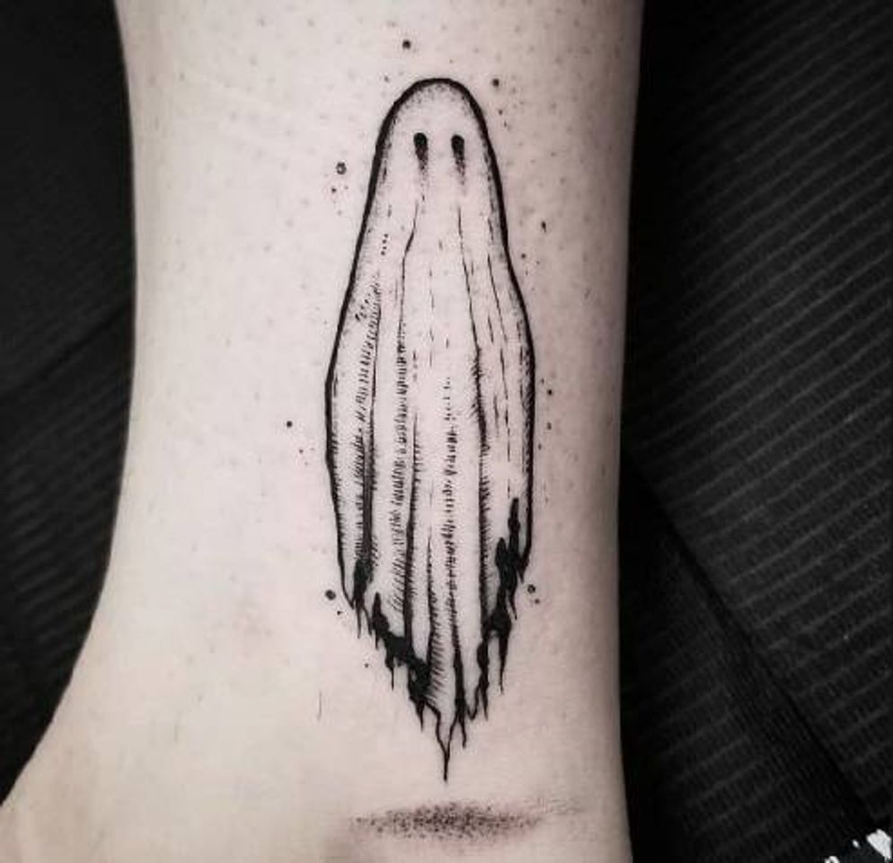 Fashion Tatuagem de fantasma