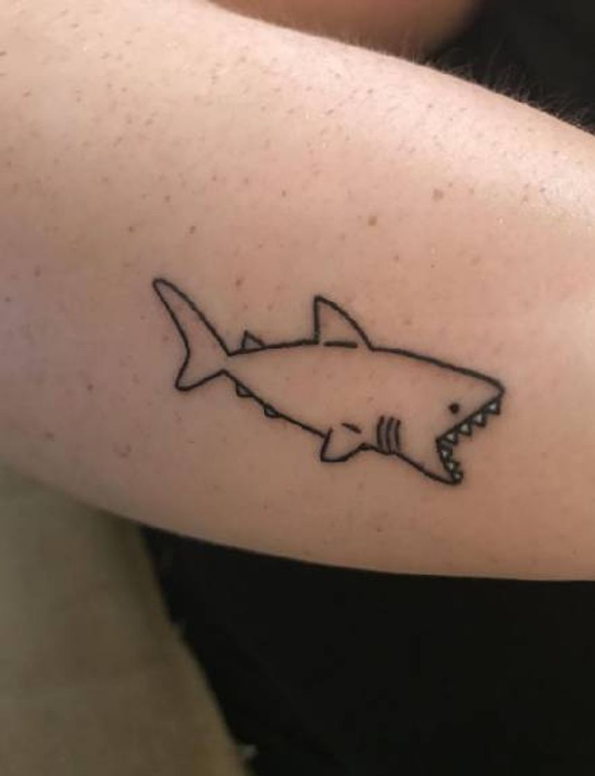 Moda Tatuagem de baby shark