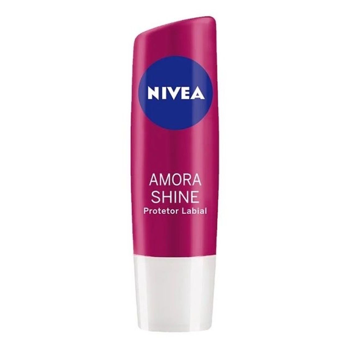 Moda Protetor labial Nívea Amora Shine.