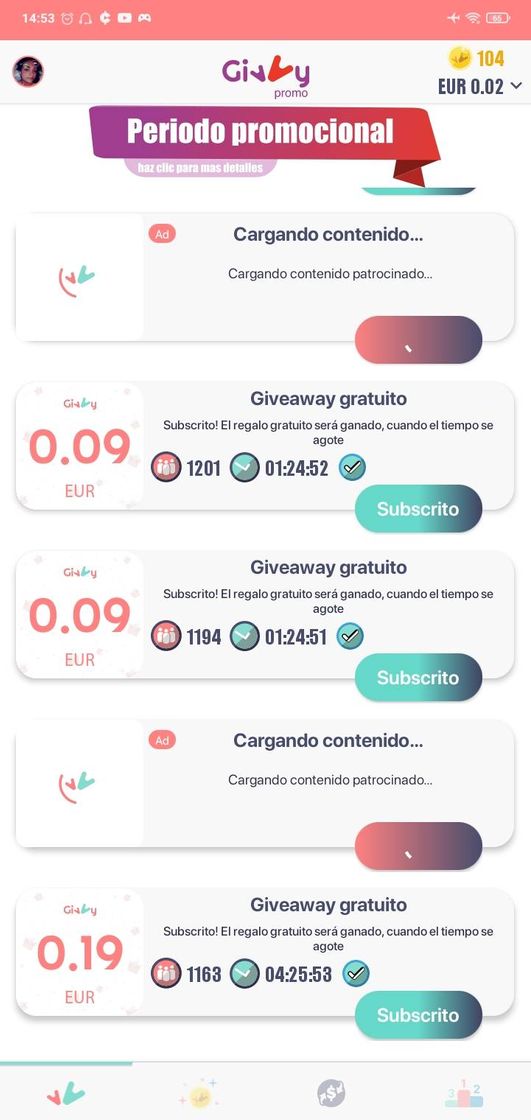 Aplicaciones App pagando certinho ❤️